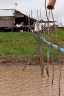 Riverside house / Experiences when travelling through villages in Cambodia