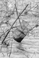 Hanging fishing trap / Experiences when travelling through villages in Cambodia