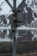 Old minig telephone / Pyramiden, an abandoned Russian mining settlement